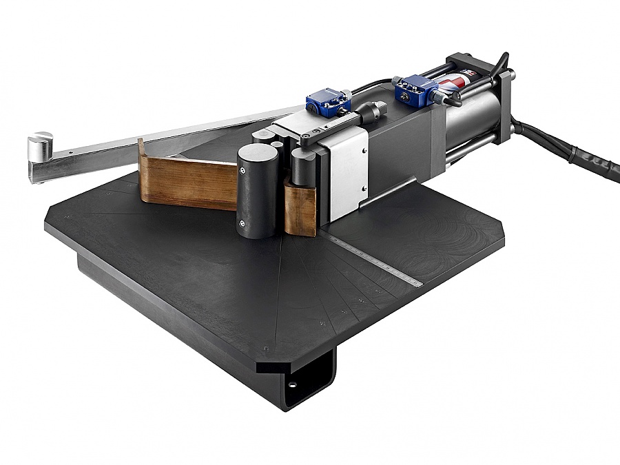 Dobladora hidráulica para panelista electricista para barras de cobre 125mm